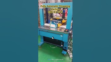 Fully Automatic Strapping Machine 9361877345 #interopactec #automaticstrappingmachine #strapping