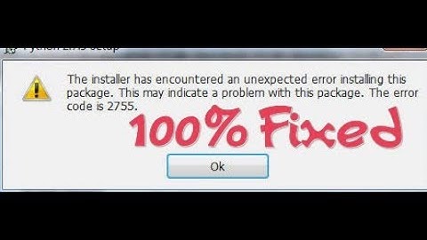 The error code is 2755 fixed.