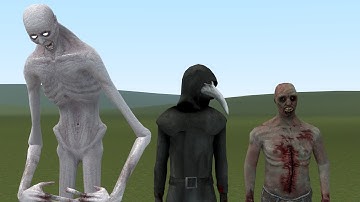 OLD SCP-096 VS SCP-049 ULTIMATE!! Garrys Mod Sandbox