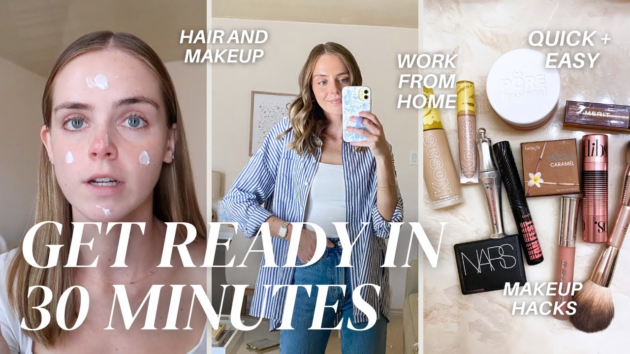 Get Ready for Work in UNDER 30 Minutes: My Fast & Easy Everyday Hair ...