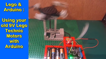Lego + Arduino #3 : Using Lego Technic 9V motors with Arduino or ESP32 etc.