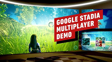 Google Stadia Multiplayer Demo - GDC 2019