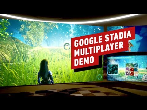 Google Stadia Multiplayer Demo - GDC 2019