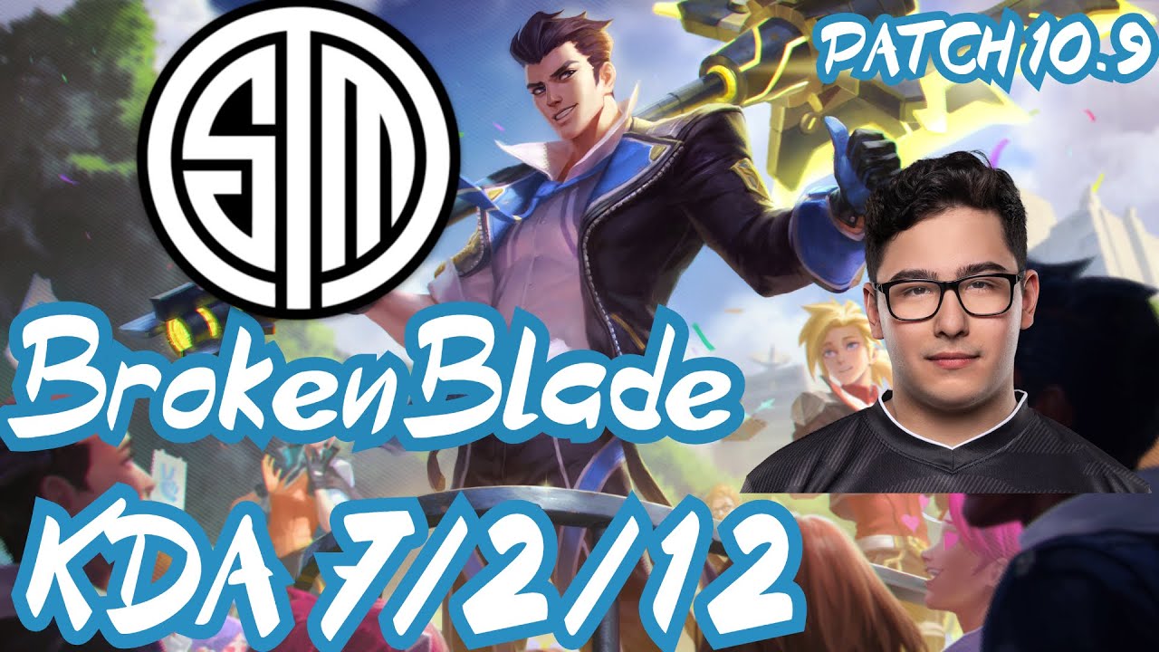 TSM Broken Blade JAYCE vs AATROX TOP - NA CHALLENGER - PATCH 10.9
