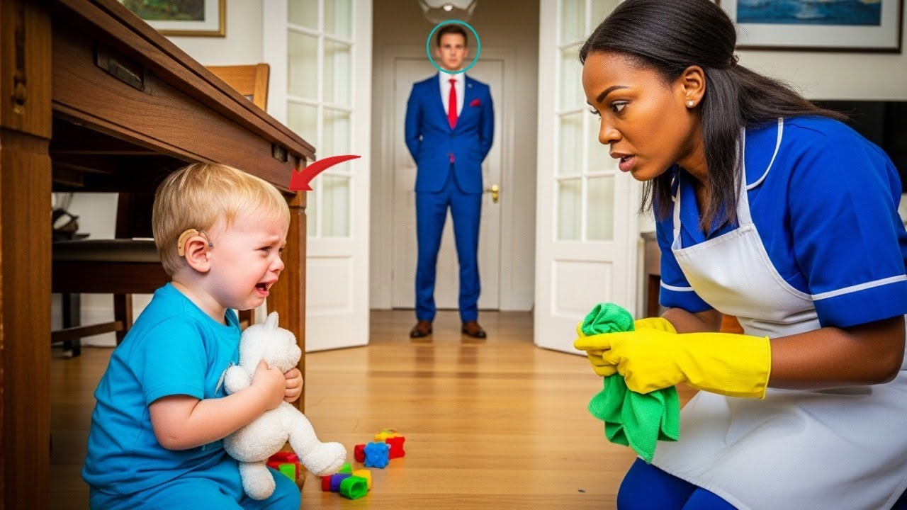 ابن ملياردير أصم بكى بلا انقطاع   حتى اكتشفت الخادمة الجديدة السبب المروع