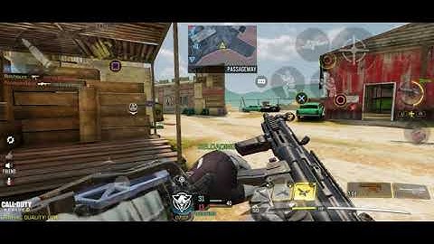CALL OF DUTY Mobile: PS4 CONTROLLER TEAM DEATHMATCH FIRINGRANGE GAMEPLAY [NO COMMENTARY] #0000217