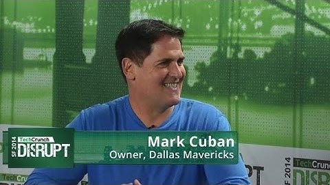 Mark Cuban Backstage Interview | Disrupt SF 2014