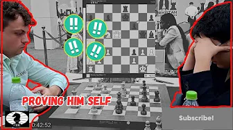 14 Years Old try to Beat Hans Niemann!!!