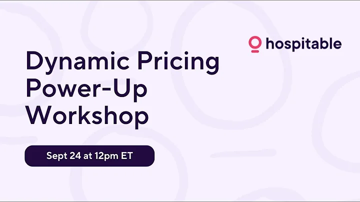 Dynamic Pricing Power-Up Workshop