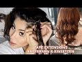 TAPE EXTENSIONS entfernen & neu anbringen | Stephie Tilak