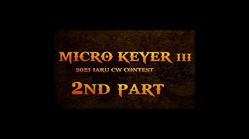 MICROKEYER lll cw IARU CONTEST,