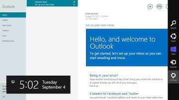 Windows 8 guide: set up the Mail App