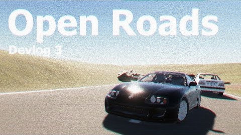 I made a Car Game in Unity | Open Roads Devlog 3