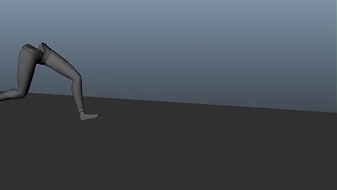 Slow Run Playblast in Maya