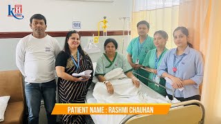 Successful Surgery Removed Kidney Stones, Brought Relief to Patient at Kailash Hospital Sec 71 Noida