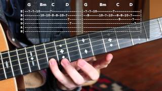 Video thumbnail of "Grateful Dead "Uncle Johns Band" Intro - Lead Guitar Lesson"