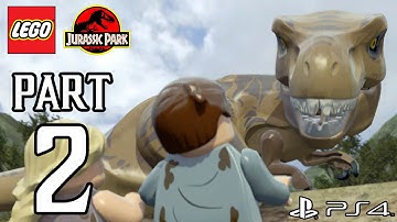 LEGO Jurassic World Walkthrough PART 2 (PS4) Gameplay No Commentary[1080p] TRUE-HD QUALITY