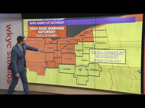 Northeast Ohio weather update: Much of the area will be under High Wind ...