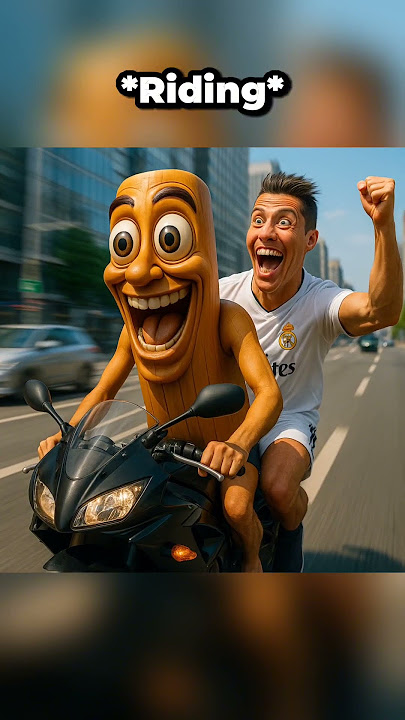 Ronaldo Wants To Eat A Donut Like The One On TV 🍩