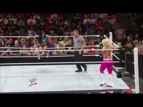 RAW: 5/14/13 AJ Lee vs. Natalya {HD}