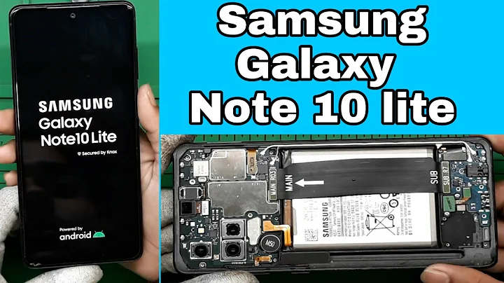 Samsung Galaxy Note 10Lite teardown (Disassembly) || How to Open Samsung Galaxy note 10lite 🔥🔥