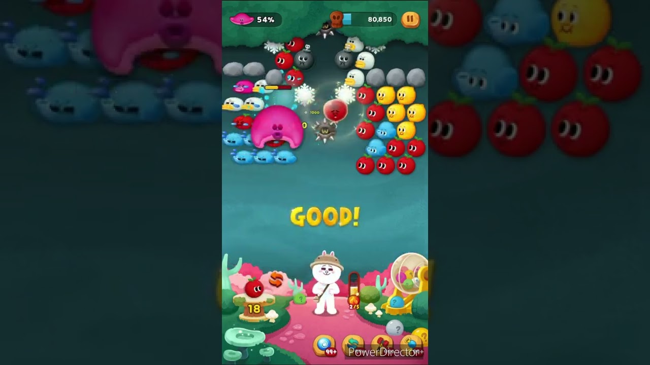 line bubble 2 เพิ่มเปลวไฟ Update New LINE BUBBLE 2 STAGE 2738