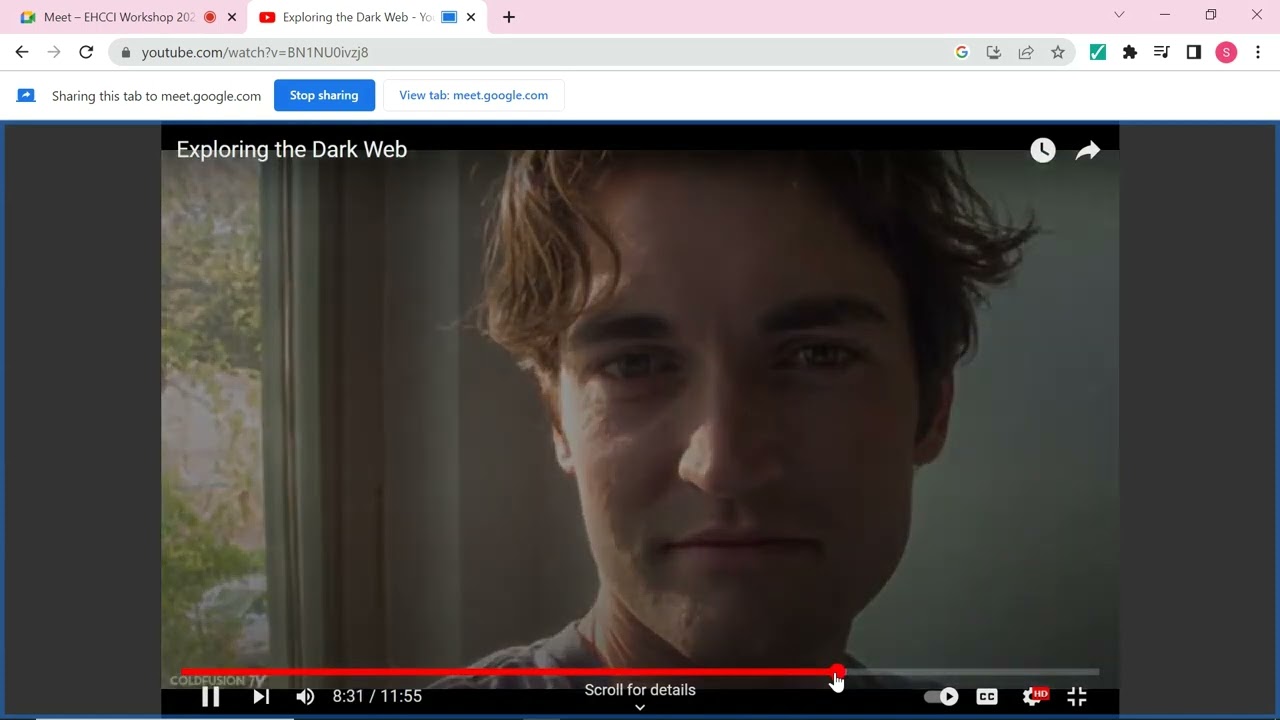 Day-2-English( Dark web & Carding Practical )|| EHCCI 2023 Workshop || By Laksh Sir