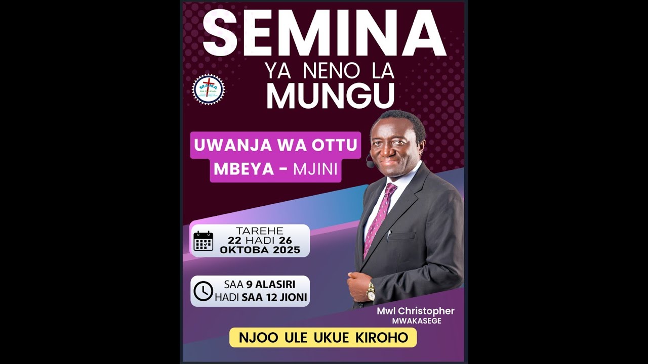 KUNENO KWA LUGHA KUNASAIDIA KUFUNGUA MBINGU ZILIZOKO JUU YAKO // MWL CHRISTOPHER MWAKASEGE: