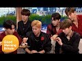 K-Pop Sensations MONSTA X Try Marmite and Scotch Eggs for the First Time | Good Morning Britain