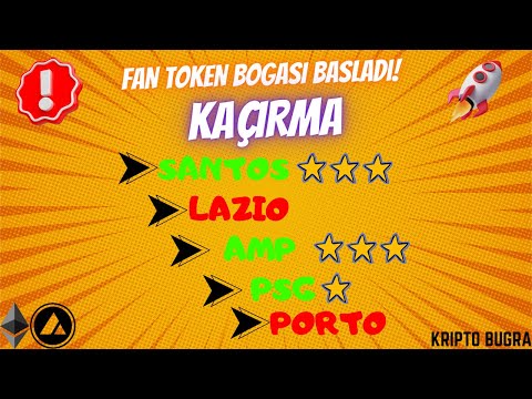 FAN TOKEN BOĞASI GELİYOR MU? SANTOS-AMP-LAZIO-PORTO-PSG ANALİZİ