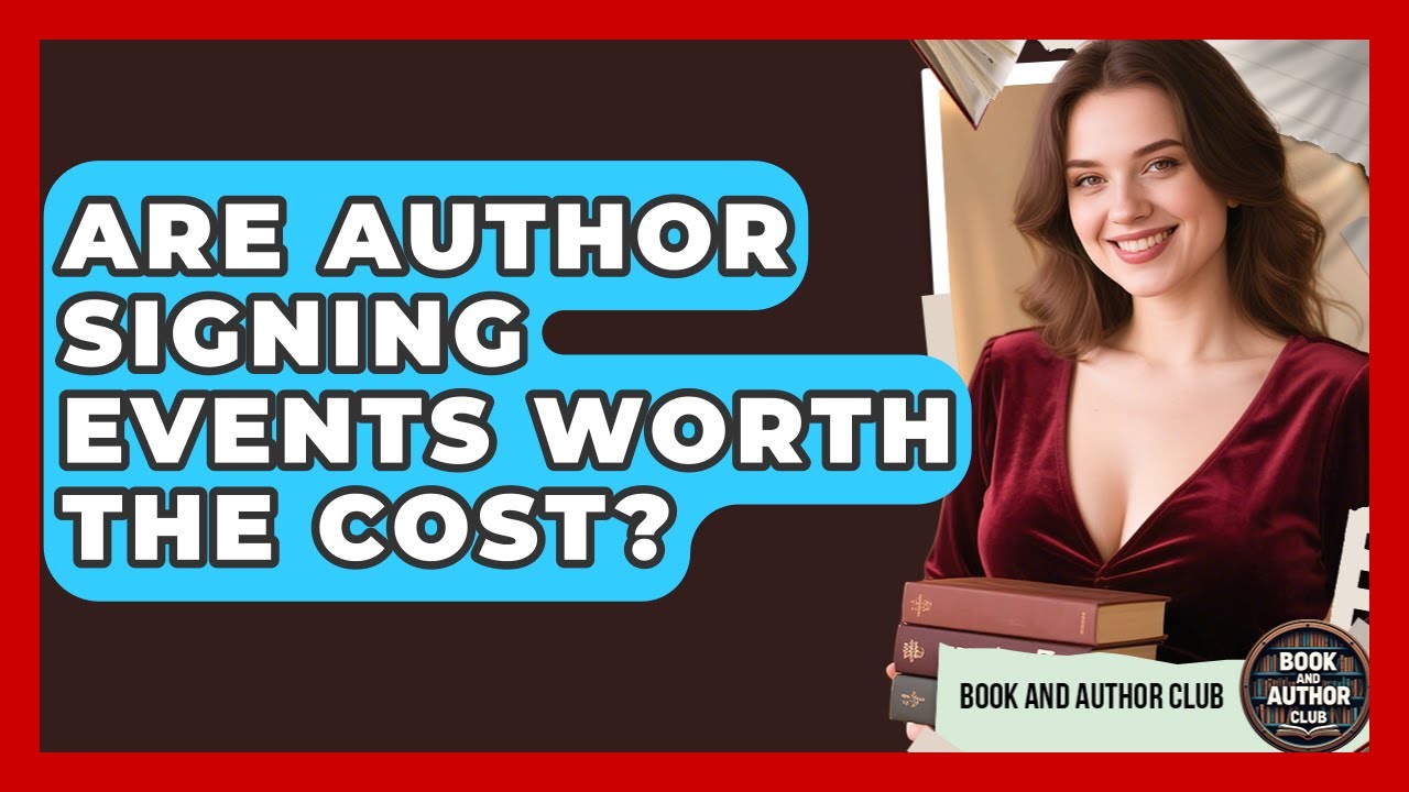 Are Author Signing Events Worth The Cost? - Book and Author Club