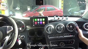 How to install CarPlay for Mercedes 2015-2017 C W205 GLC W253 ?