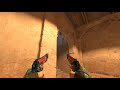 Dual Berettas 3K on Dust 2