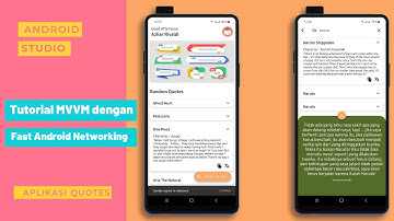 Tutorial MVVM dengan Fast Android Networking dengan Android Studio