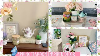 Spring Tearoom Inspired Decor