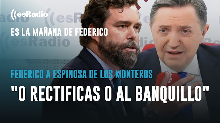 Jiménez Losantos contesta a Espinosa de los Monteros: "O rectificas o al banquillo"