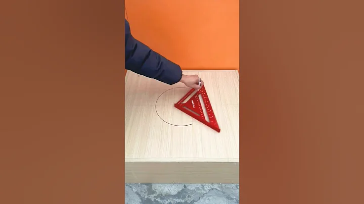 Technique Of Triangular Ruler #shorts