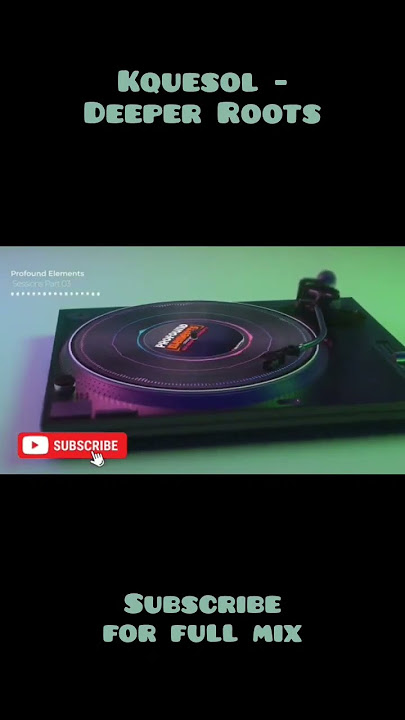 Kquesol -Deeper Roots #deephouse #shorts  #housemusic #spotify #music #youtubemusic  #applemusic