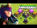 A PIOR VILA DO CLASH! FARMANDO MILHÕES NA CV12 E ANALISANDO VILA DOS INSCRITOS NO CLASH OF CLANS!