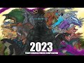 Godzilla animation pandy  compilation 2023  monster cartoons