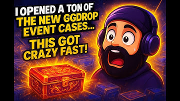 I OPENED A TON OF THE NEW GGDROP EVENT CASES… THIS GOT CRAZY FAST! USE MY CODE: YUMBO