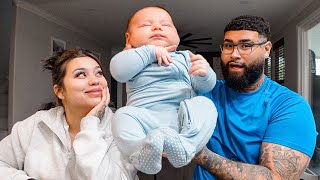 OUR BABY IS HUGE! | 1 MONTH UPDATE