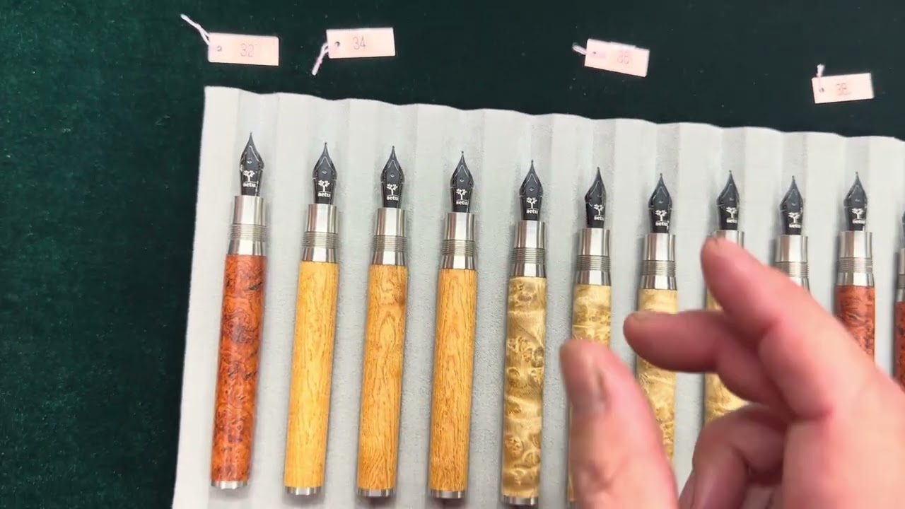 Tokyo Pen Show Fountain Pen - YouTube