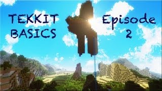 Tekkit Basics | Ep:2 | The Basics & Epic Mining | HD