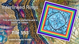 Interlinked Rings - Sanntangle Tile 553