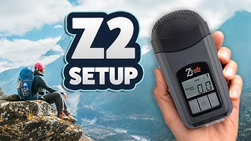Z2 Auto Travel CPAP Setup / Program Instructions & Tutorial