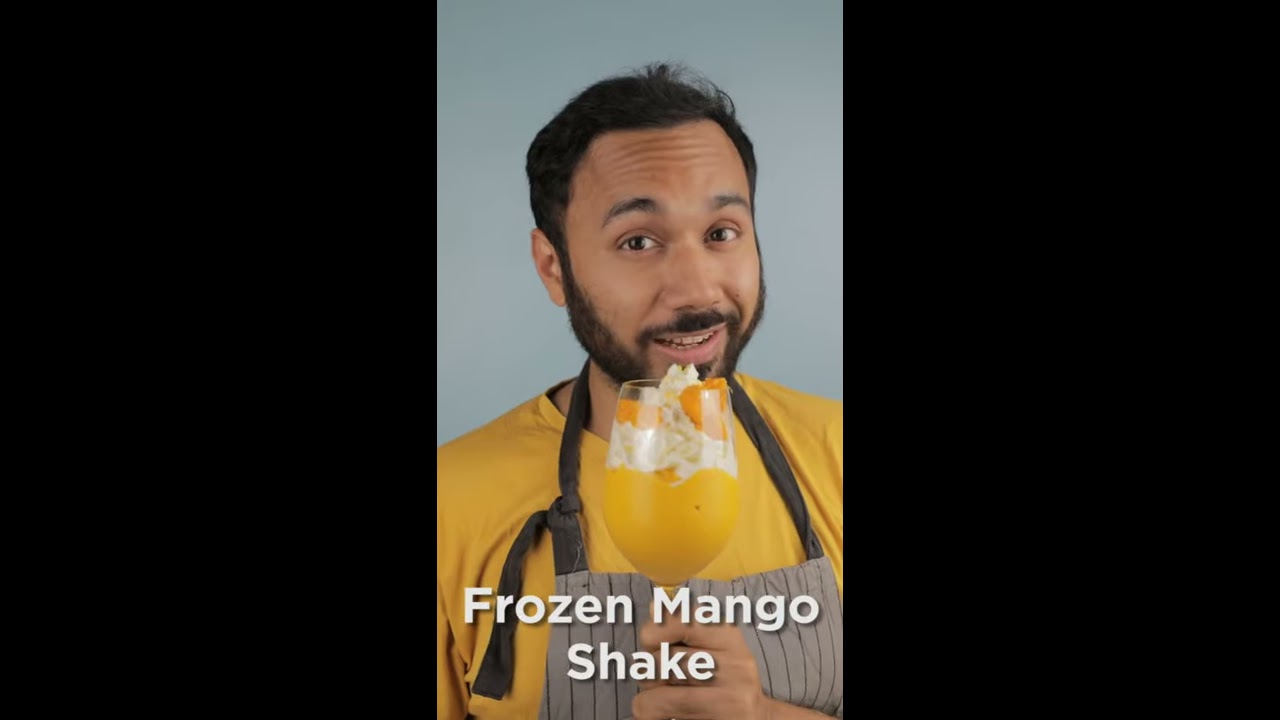 FROZEN MANGO SHAKE - YouTube