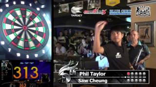 “Phil Taylor” & “Saw Cheung” Phoenix HK Darts Exhibition screenshot 3