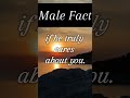 Male Fact #facts #pyscologyfacts #quotes #physcology #psychologyfacts #psycologyfacts #motivation