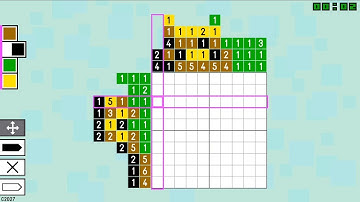 Pic-a-Pix Color 2🧩:  Level 27